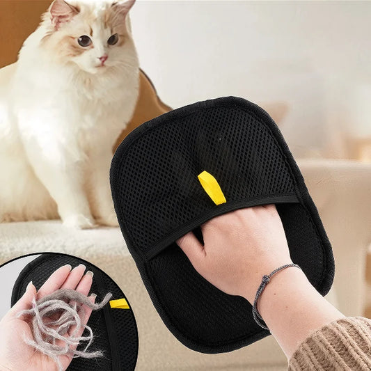 FurSweep™ – 2-in-1 Grooming Glove & Pet Hair Remover Brush