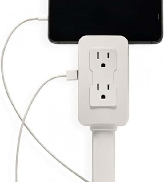VoltExtend™ – Electric Power Socket Extender with USB & Surge Protection