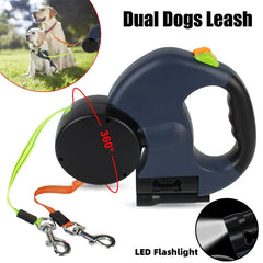 PawPull™ – Retractable Reflective Dog Leash for Small Dogs