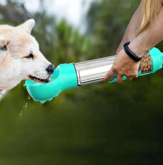 PawPort™ – 3-in-1 Portable Dog Water & Food Dispenser