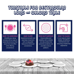 Turntable™ – Long Tables