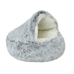 CozyNest™ – Round Cat Bed for Warmth & Comfort