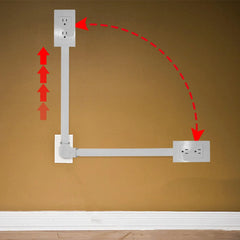 VoltExtend™ – Electric Power Socket Extender with USB & Surge Protection